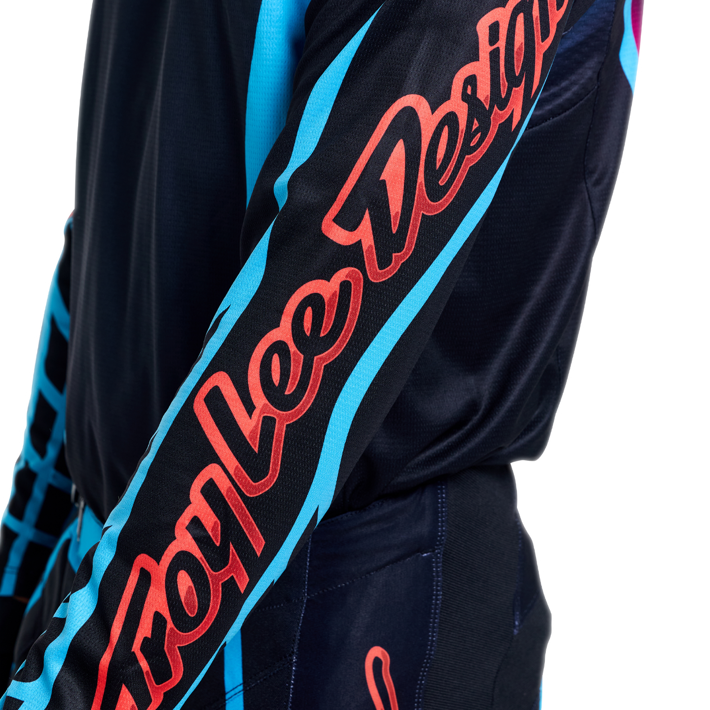 GP PRO JERSEY FRAMEWORK BLACK / CYAN