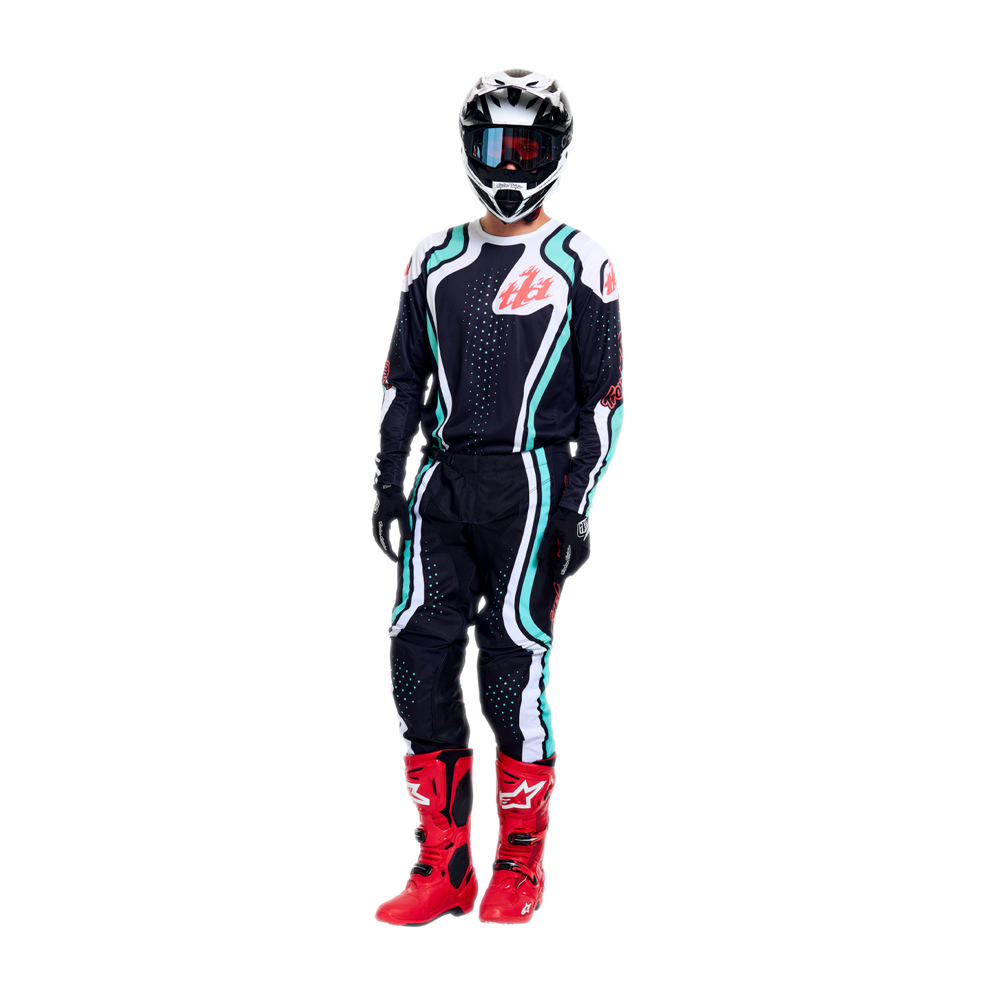 GP PRO JERSEY ROLLER BLACK / TEAL