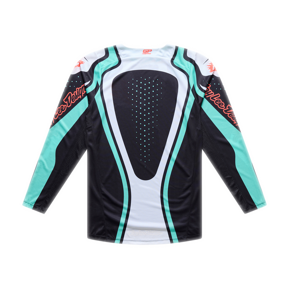 GP PRO JERSEY ROLLER BLACK / TEAL