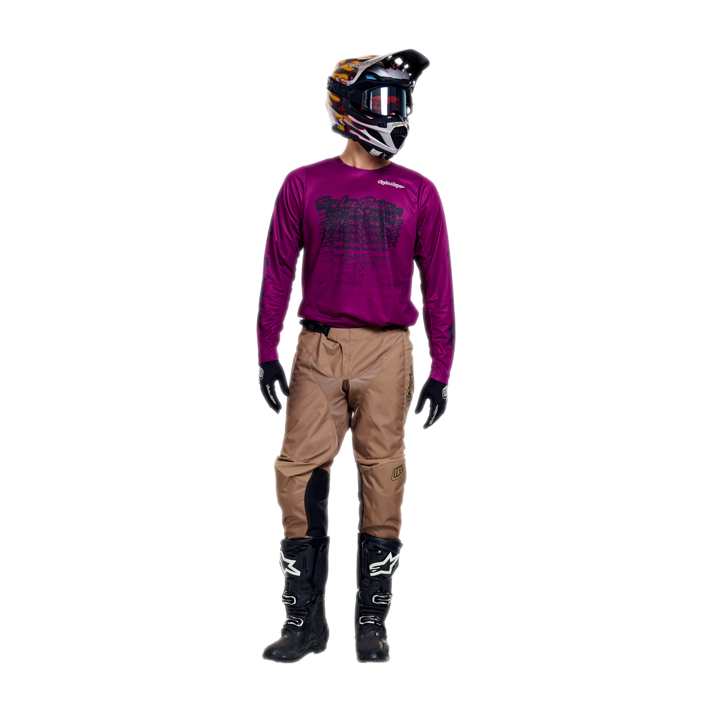 GP PRO JERSEY STAMP FUCHSIA