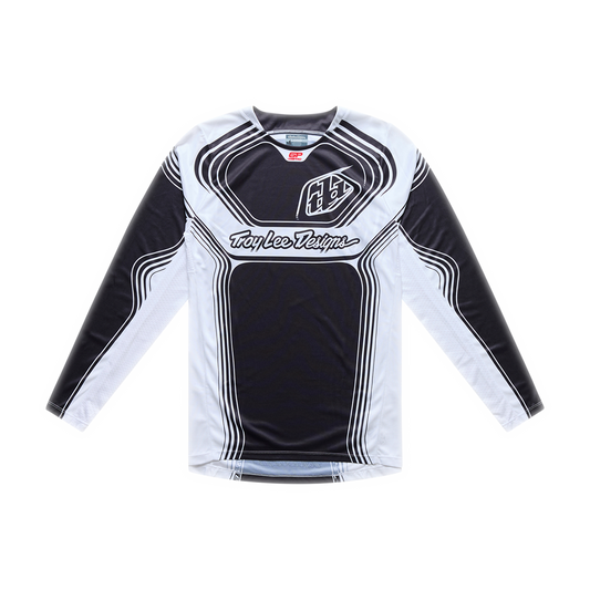 GP PRO JERSEY STREAMLINE BLACK / WHITE