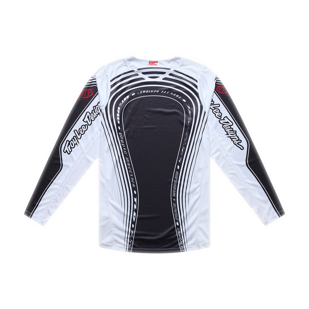 GP PRO JERSEY STREAMLINE BLACK / WHITE