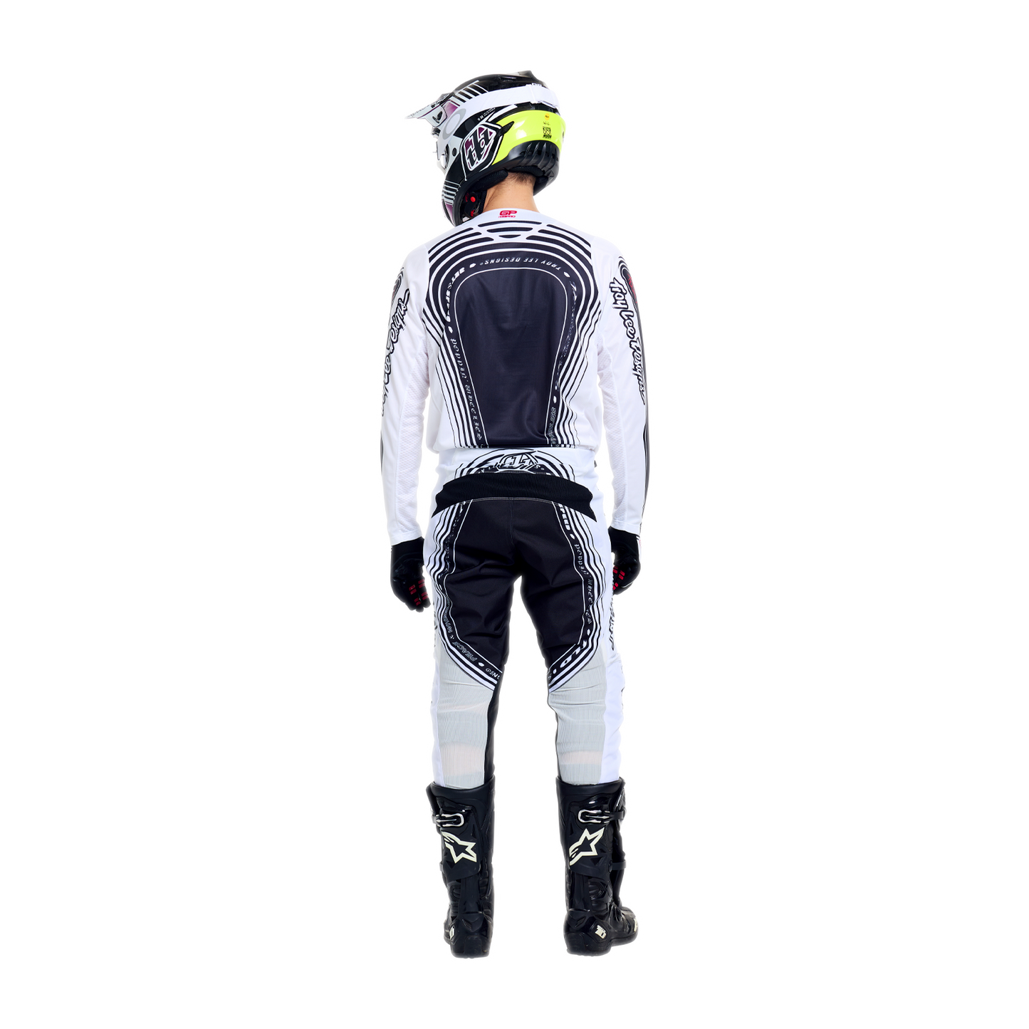 GP PRO JERSEY STREAMLINE BLACK / WHITE