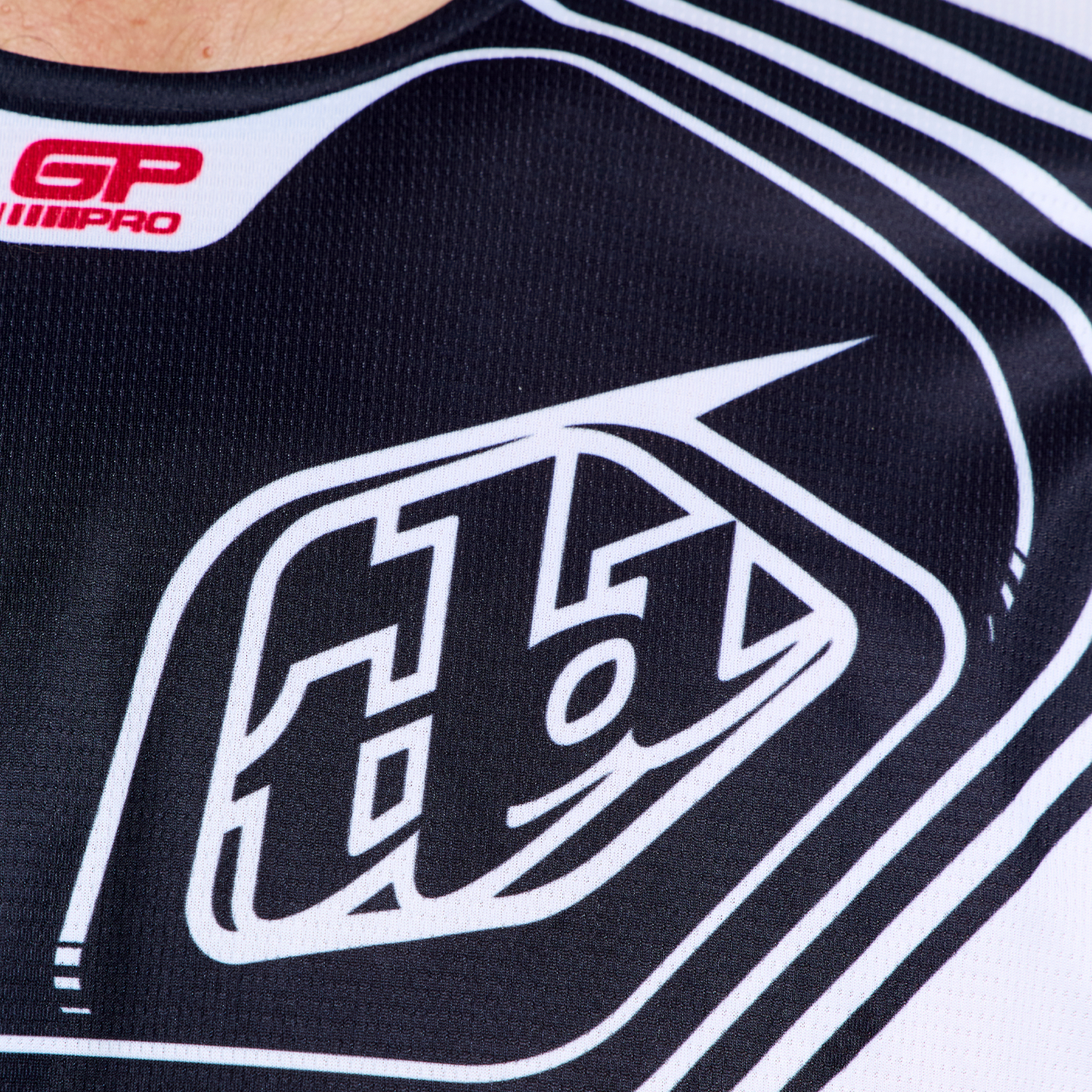 GP PRO JERSEY STREAMLINE BLACK / WHITE