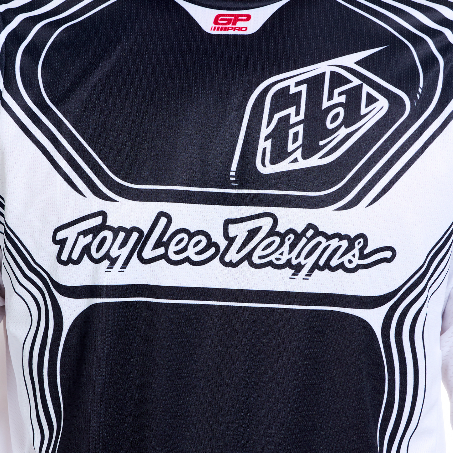 GP PRO JERSEY STREAMLINE BLACK / WHITE