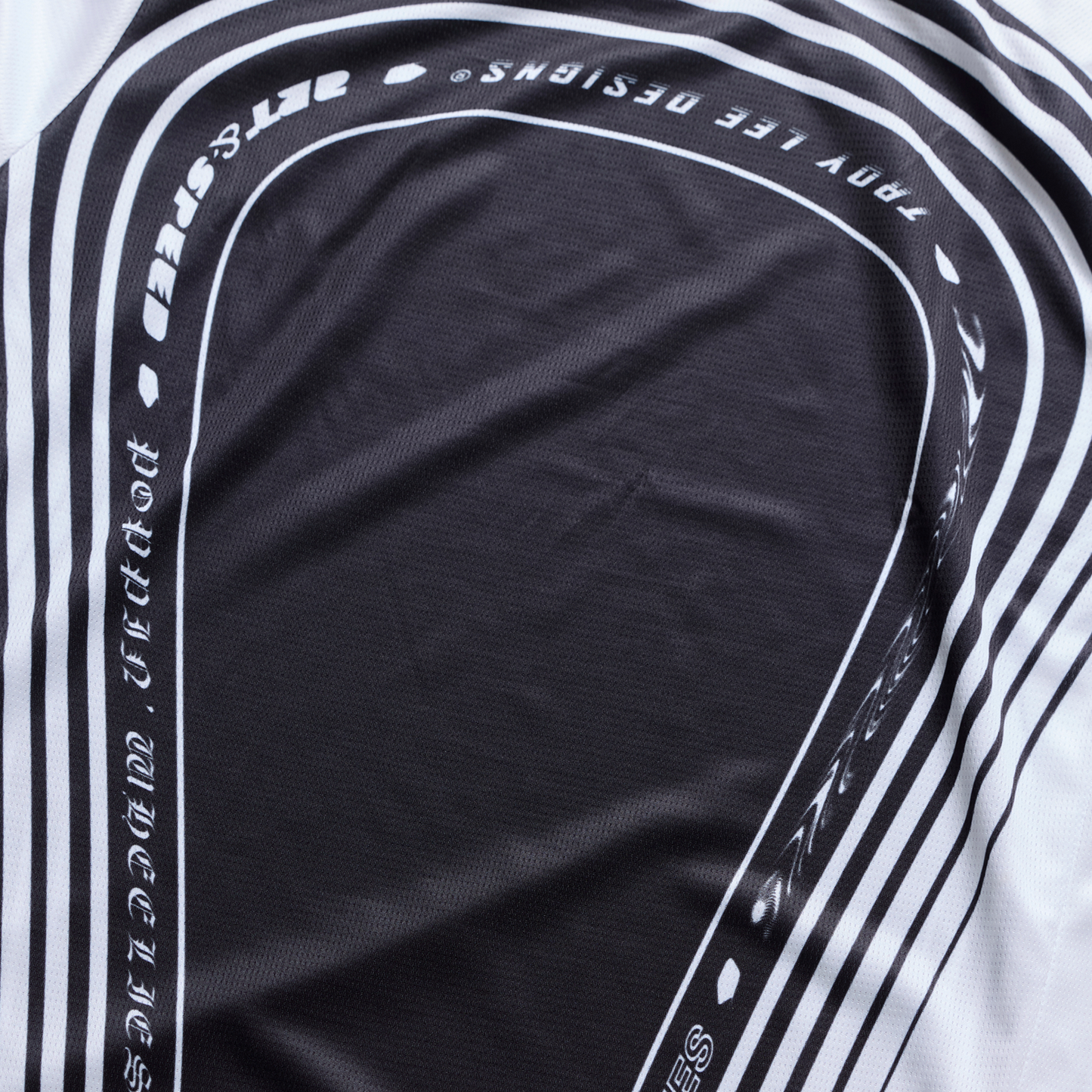 GP PRO JERSEY STREAMLINE BLACK / WHITE