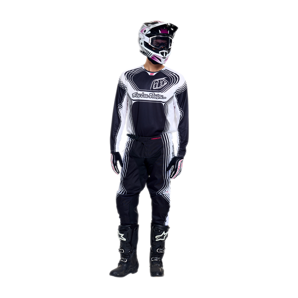 GP PRO PANT STREAMLINE BLACK / WHITE