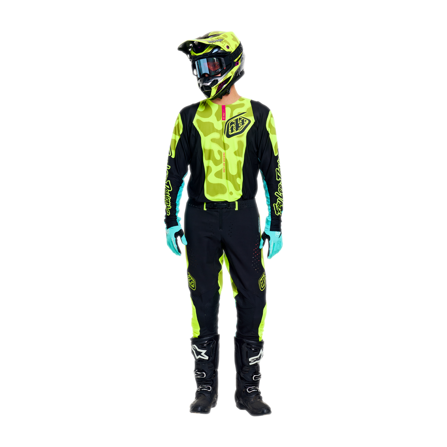 SE PRO PANT MYTH BLACK / FLO YELLOW