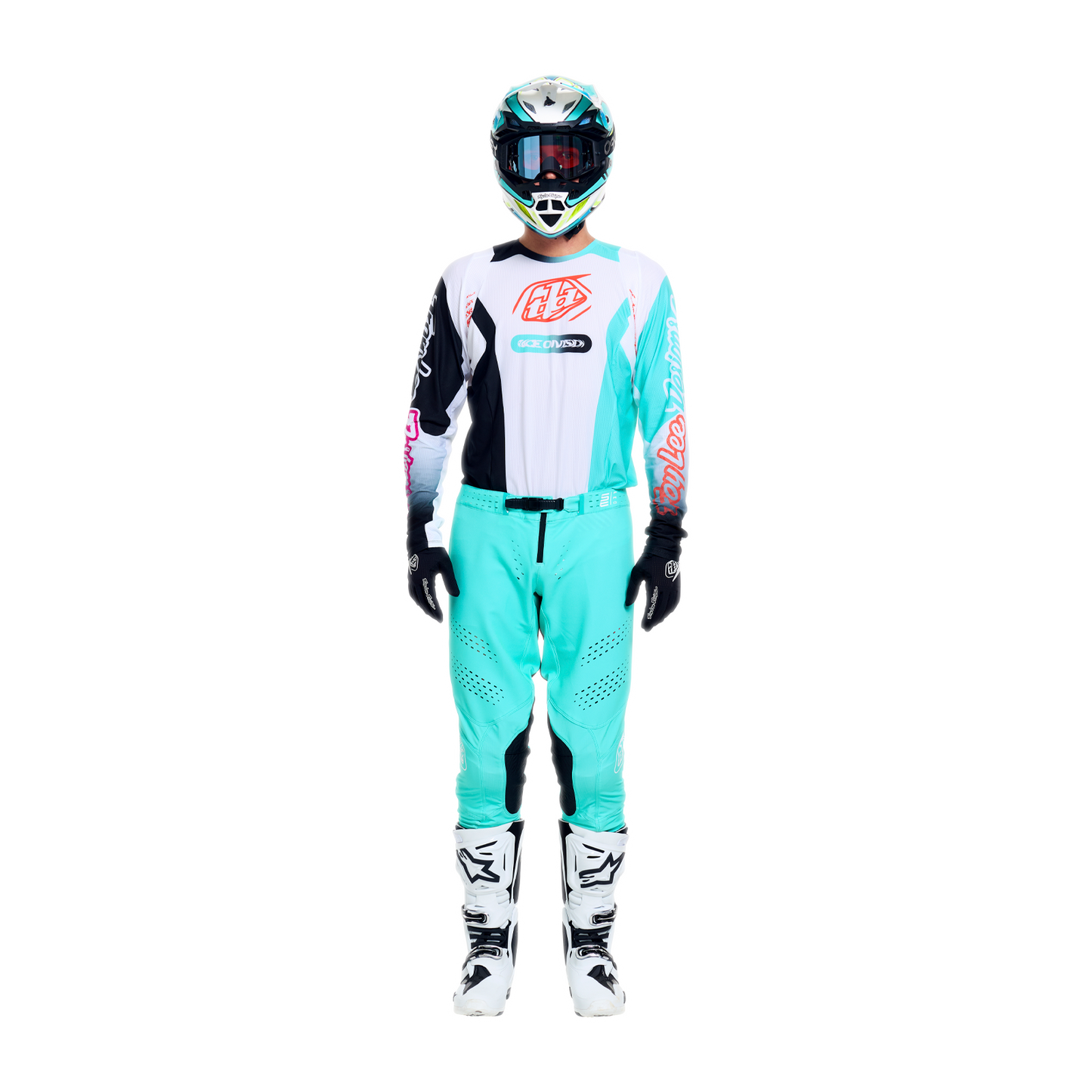 SE PRO JERSEY SEVER WHITE / TEAL