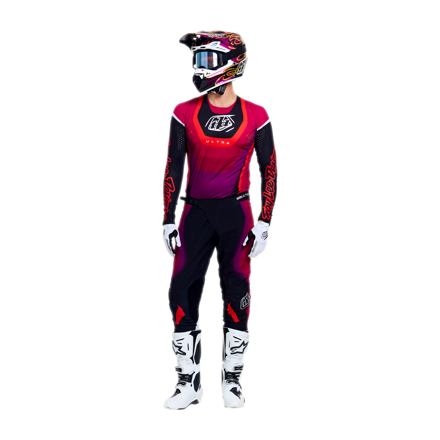 SE ULTRA PANT VISION BLACK / FUCHSIA