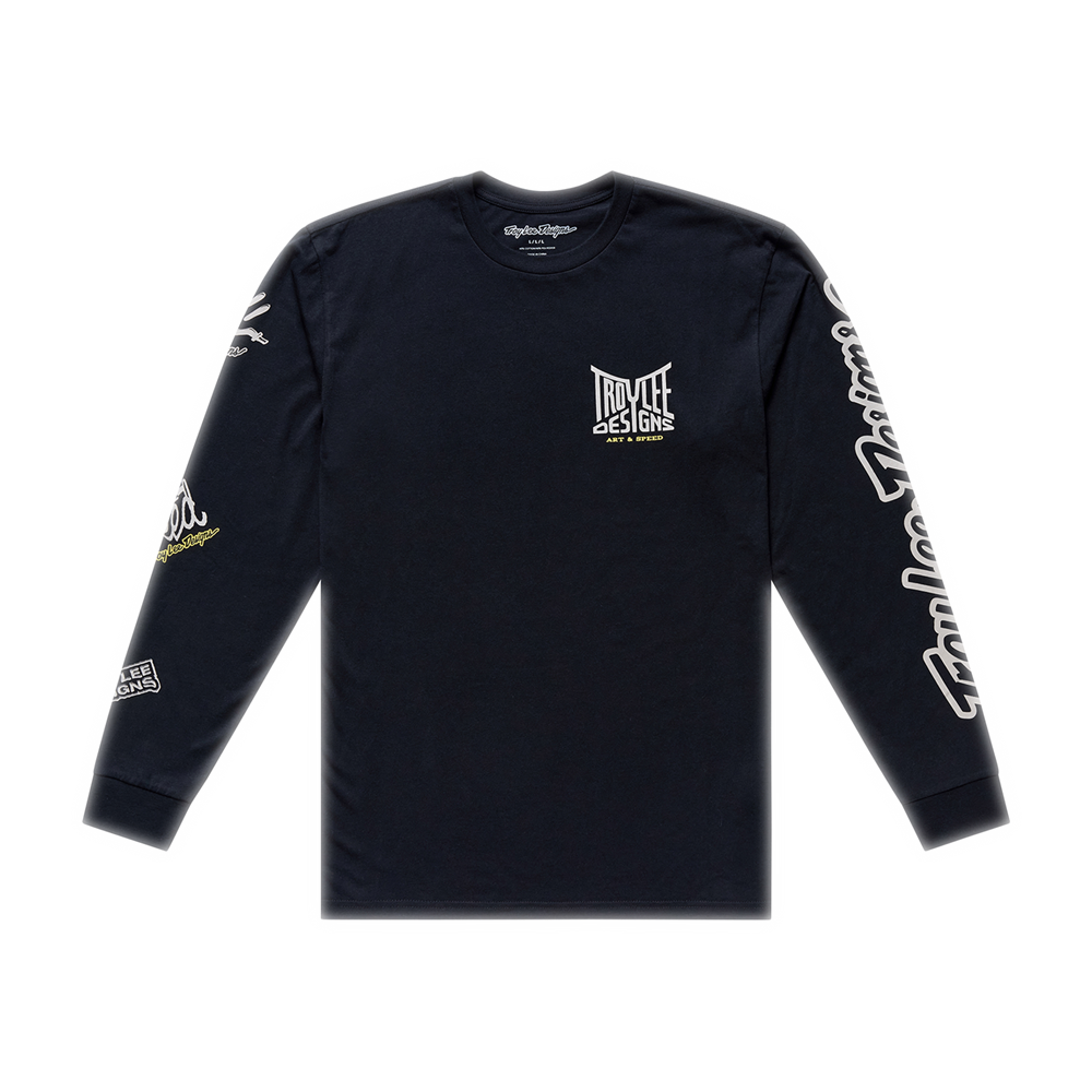 HANDLEBAR LONG SLEEVE TEE BLACK