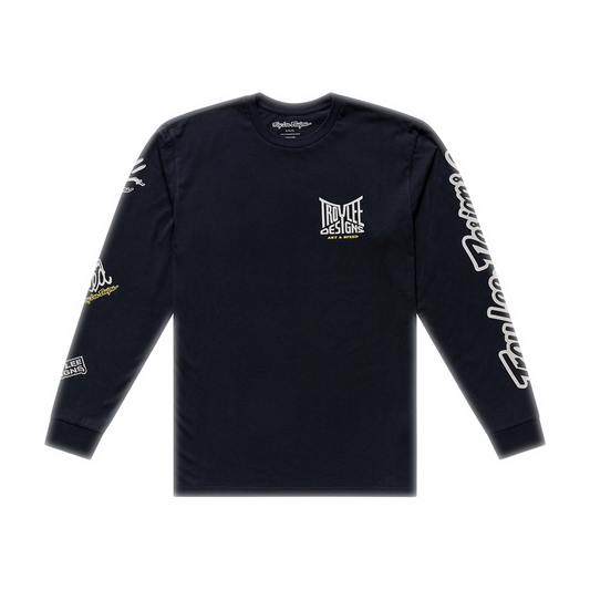 HANDLEBAR LONG SLEEVE TEE BLACK