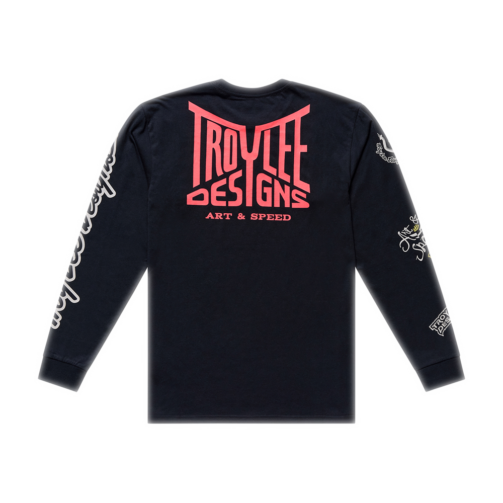 HANDLEBAR LONG SLEEVE TEE BLACK