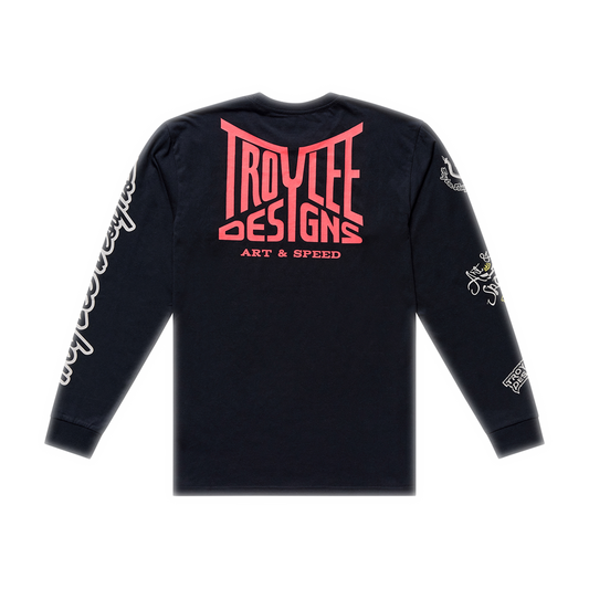 HANDLEBAR LONG SLEEVE TEE BLACK