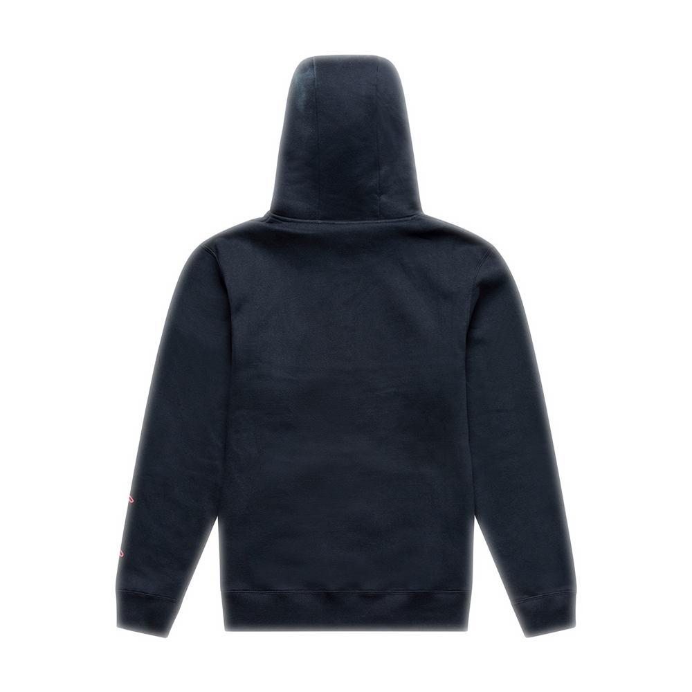 BADGE PULLOVER HOODIE BLACK / GRAY