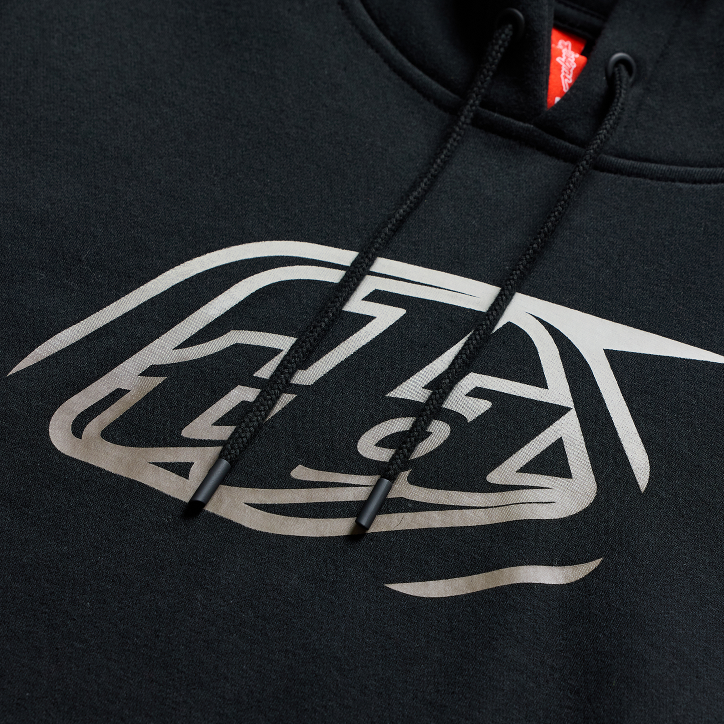 BADGE PULLOVER HOODIE BLACK / GRAY