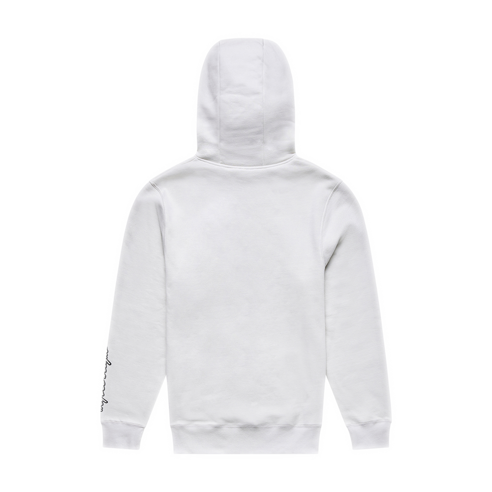 BADGE PULLOVER HOODIE PUMICE