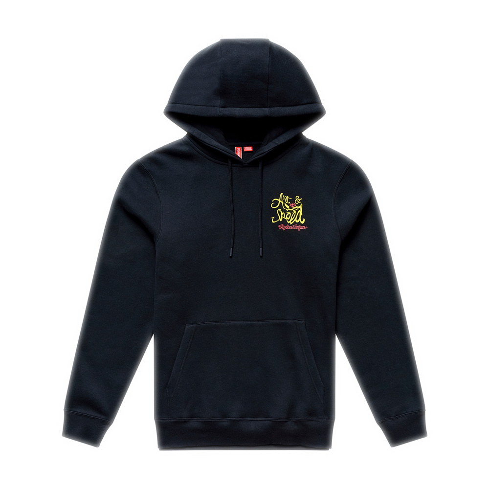HERITAGE PULLOVER HOODIE BLACK