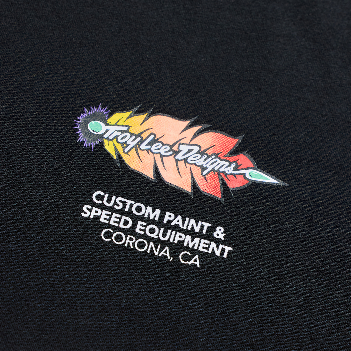 FEATHER SHORT SLEEVE TEE BLACK / BLACK