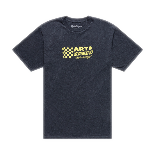 FINISH LINE SHORT SLEEVE TEE BLACK HEATHER