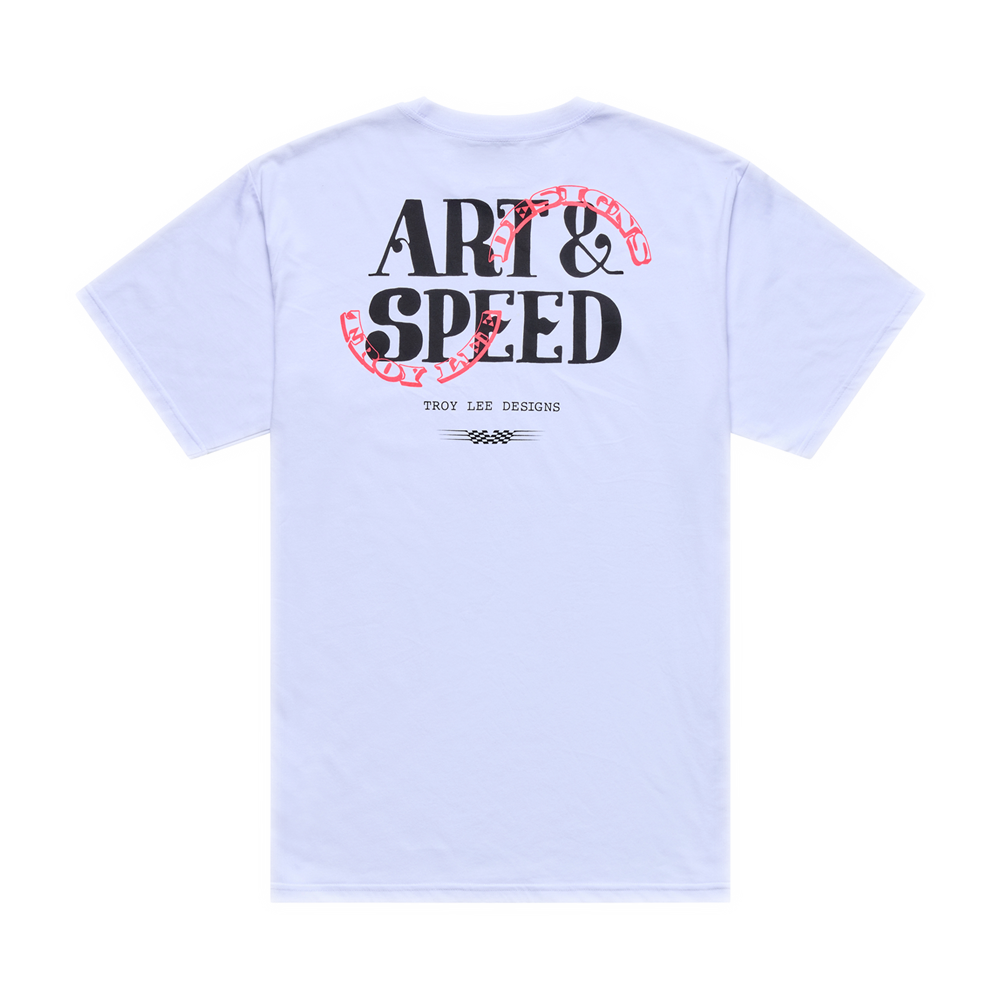 PINK SLIPS SHORT SLEEVE TEE WHITE