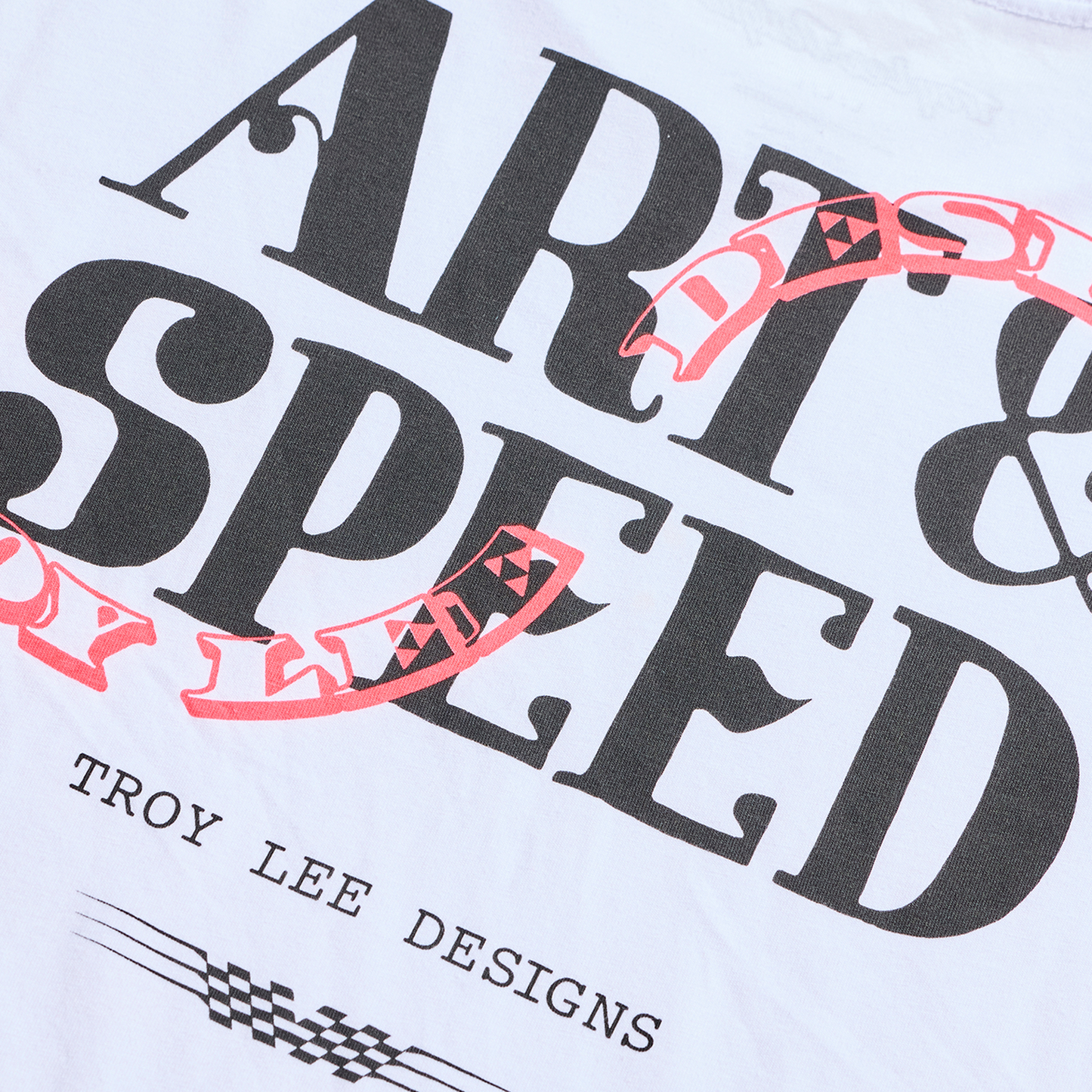 PINK SLIPS SHORT SLEEVE TEE WHITE