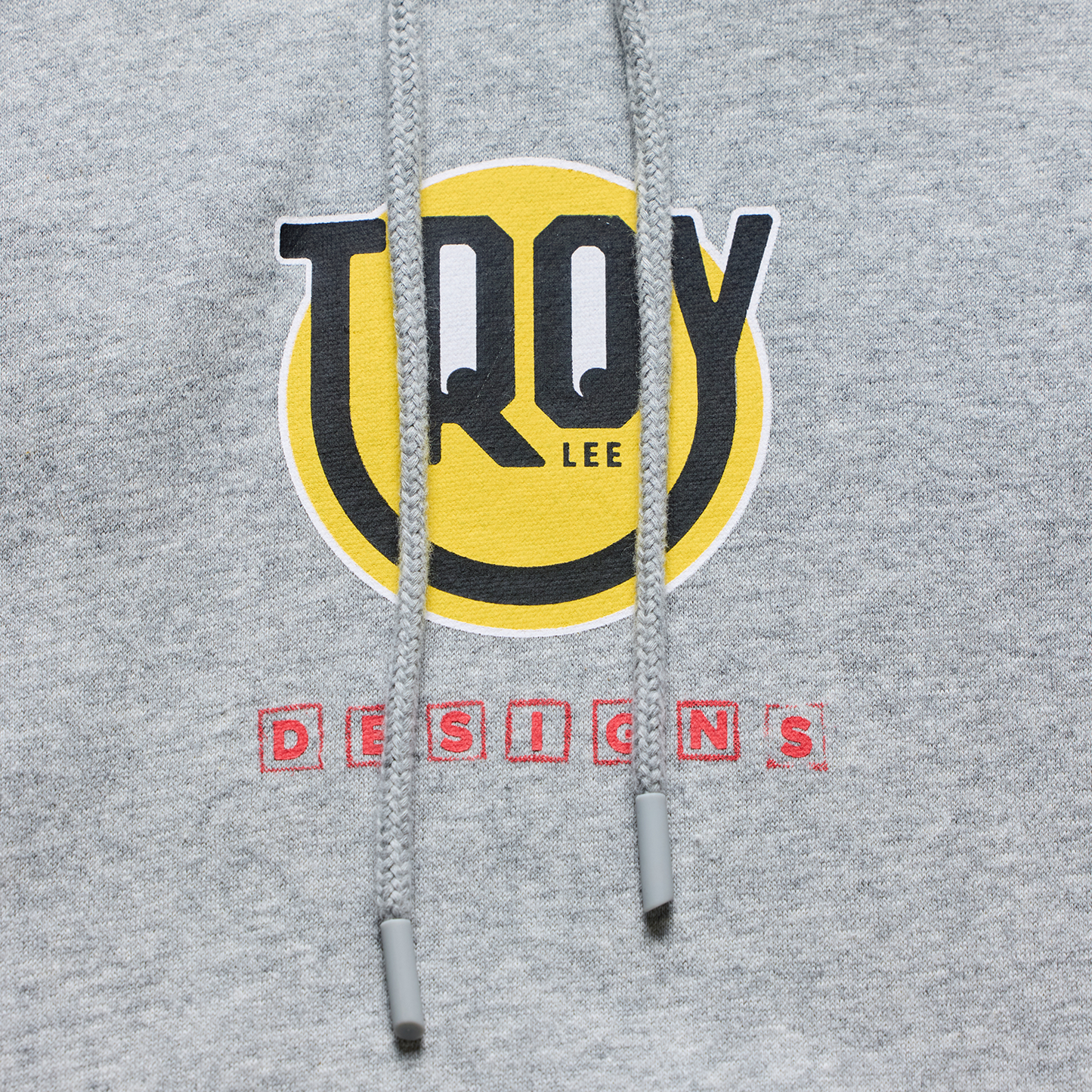 HAPPY DAYZ PULLOVER HOODIE GRAY HEATHER