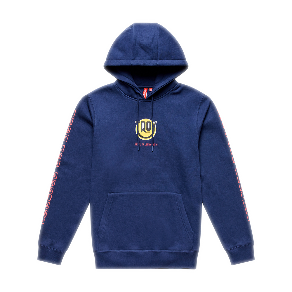 HAPPY DAYZ PULLOVER HOODIE NAVY