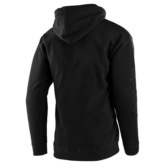 CROPPED BADGE PULLOVER BLACK / REFLECTIVE