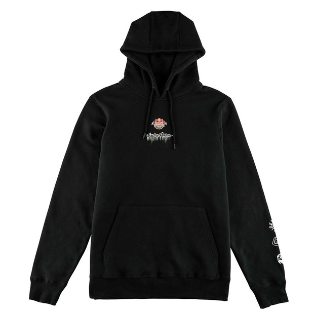 TROY LEE DESIGNS X REDBULL RAMPAGE MIND MELT PULLOVER HOODIE BLACK