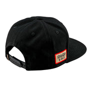 TROY LEE DESIGNS X REDBULL RAMPAGE MIND MELT SNAPBACK HAT BLACK