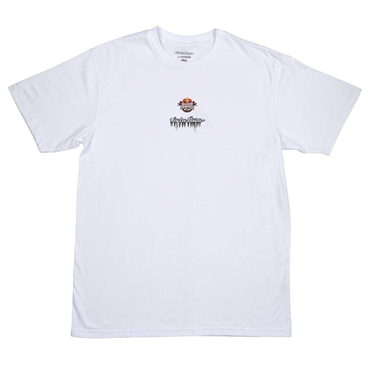 TROY LEE DESIGNS X REDBULL RAMPAGE MIND MELT SHORT SLEEVE TEE WHITE