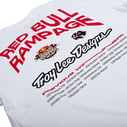 TROY LEE DESIGNS X REDBULL RAMPAGE MIND MELT SHORT SLEEVE TEE WHITE