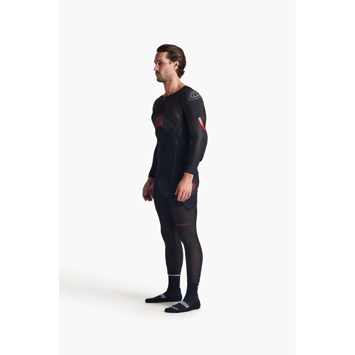 STAGE GHOST D30 LONG SLEEVE BASELAYER BLACK