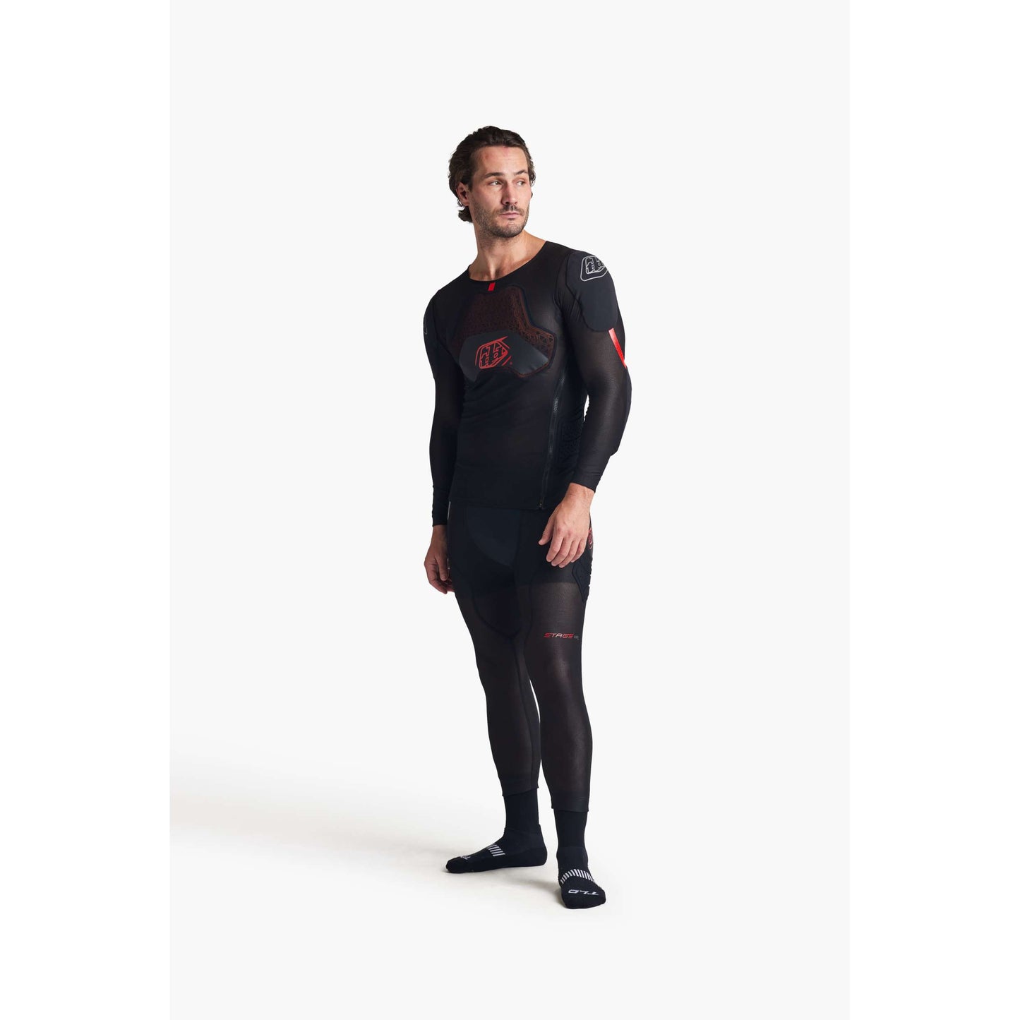 STAGE GHOST D30 LONG SLEEVE BASELAYER BLACK