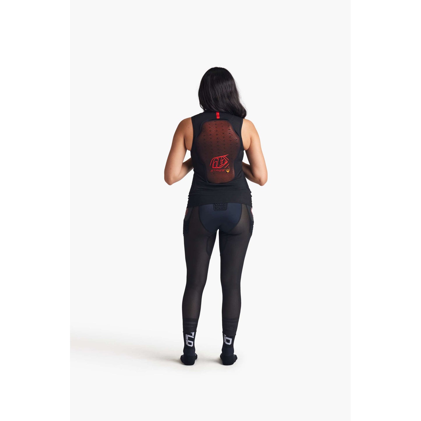 STAGE GHOST D30 VEST BASELAYER BLACK