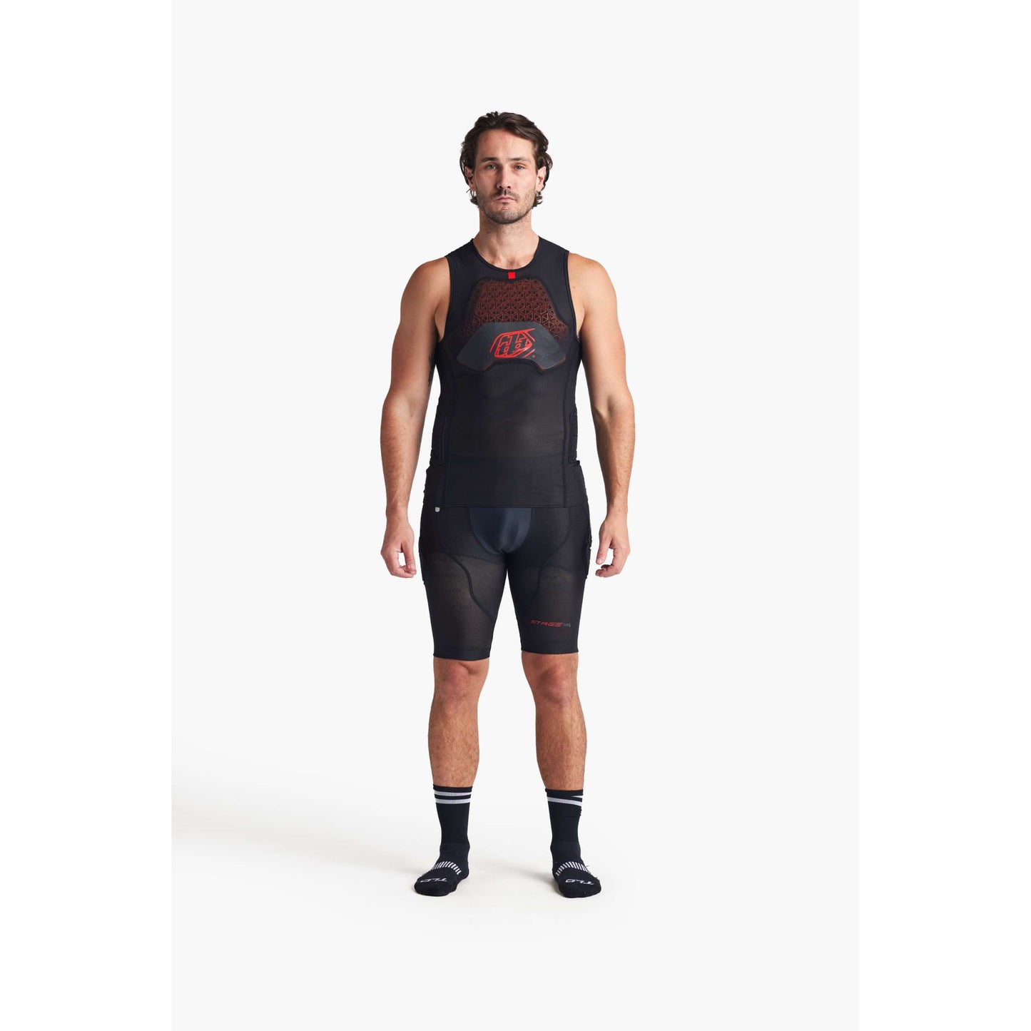 STAGE GHOST D30 VEST BASELAYER BLACK