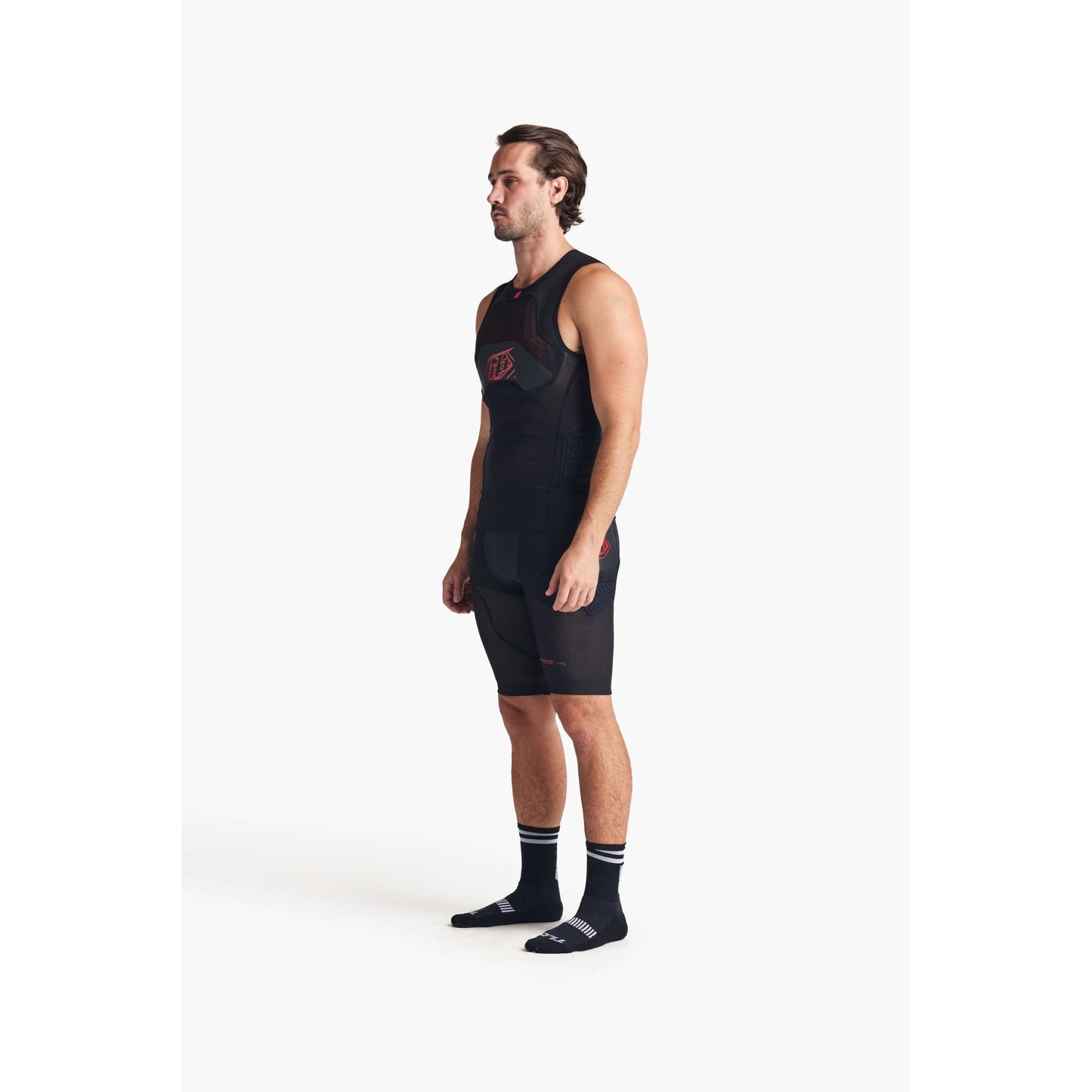 STAGE GHOST D30 VEST BASELAYER BLACK