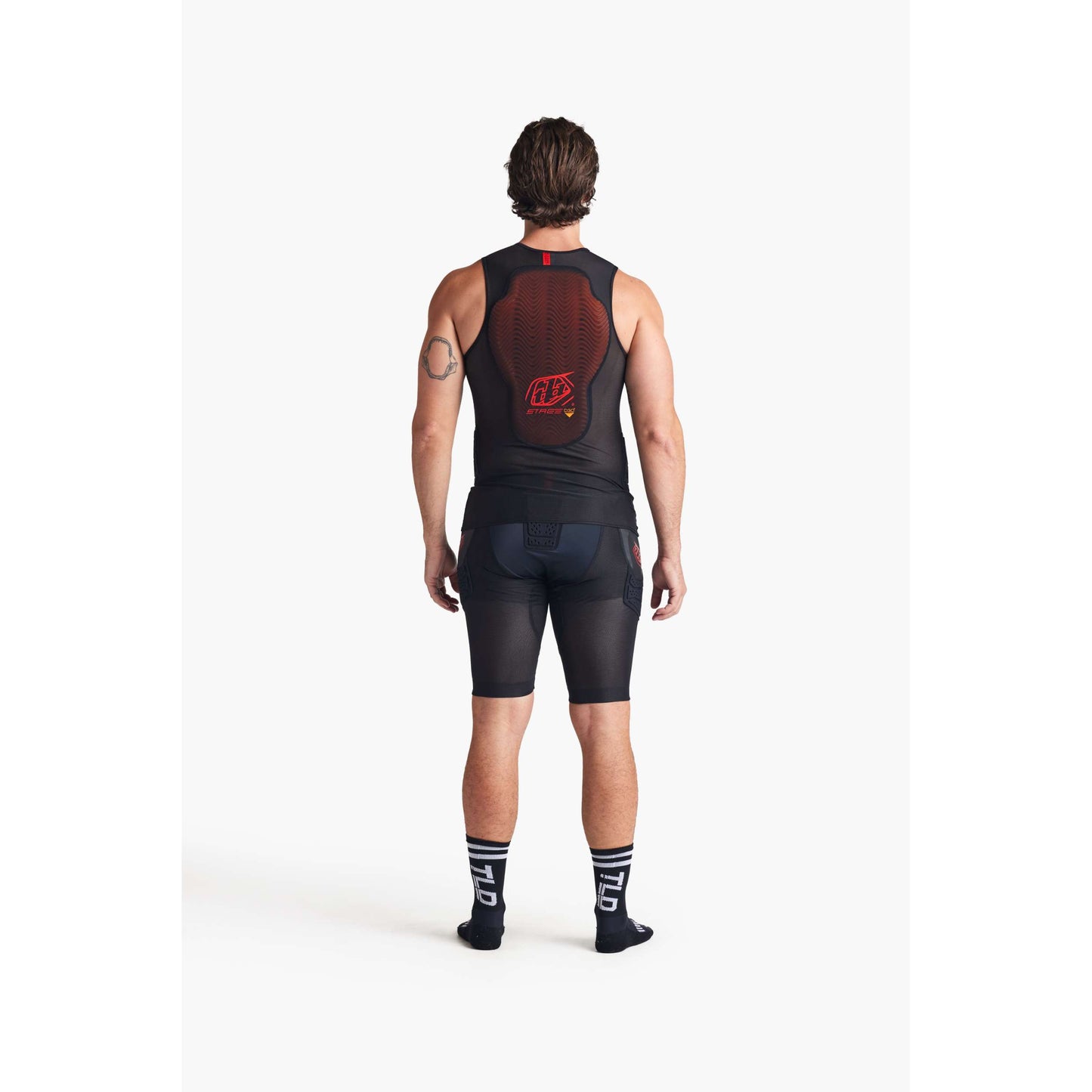 STAGE GHOST D30 VEST BASELAYER BLACK