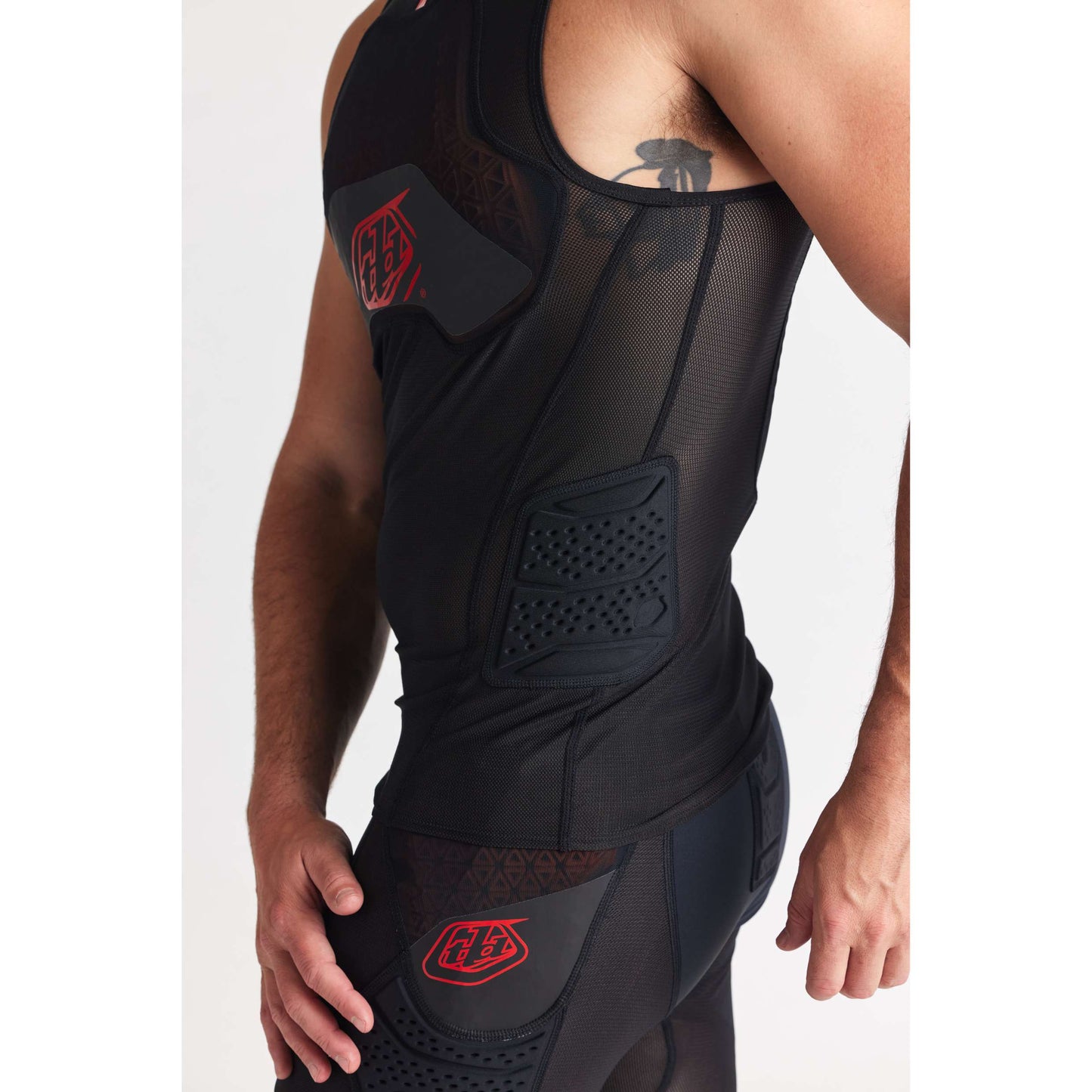 STAGE GHOST D30 VEST BASELAYER BLACK