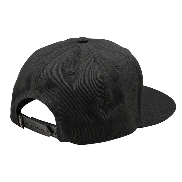 FLAT BILL SNAPBACK PEACE BLACK