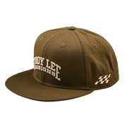 FLAT BILL SNAPBACK SCHOLAR OLIVE