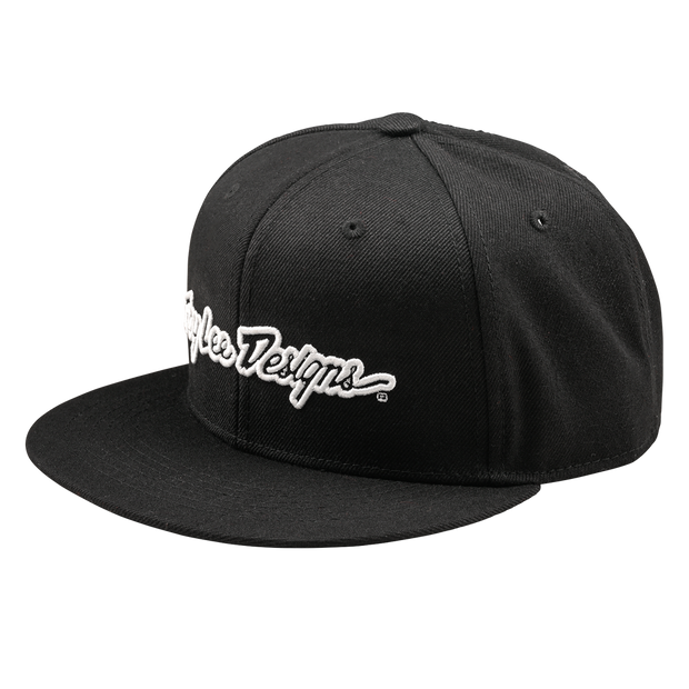 FLAT BILL SNAPBACK SIGNATURE BLACK