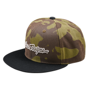 FLAT BILL SNAPBACK SIGNATURE OLIVE CAMO