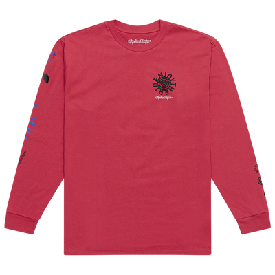 LONG SLEEVE TEE ENJOY FUCHSIA