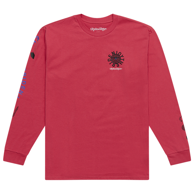 LONG SLEEVE TEE ENJOY FUCHSIA