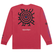 LONG SLEEVE TEE ENJOY FUCHSIA