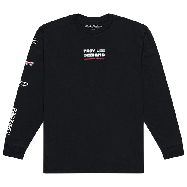 LONG SLEEVE TEE FACTORY BLACK