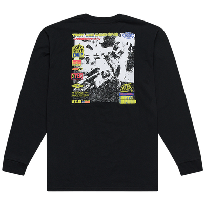 LONG SLEEVE TEE OVERLOAD BLACK