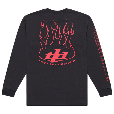 LONG SLEEVE TEE TORCHED CARBON